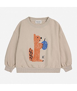 Sudadera Kid Hungry Squirrel - Bobo Choses Moda BC_AC047