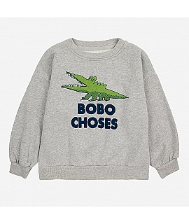 Sudadera Kid Talking Crocodile - Bobo Choses Moda BC_AC037