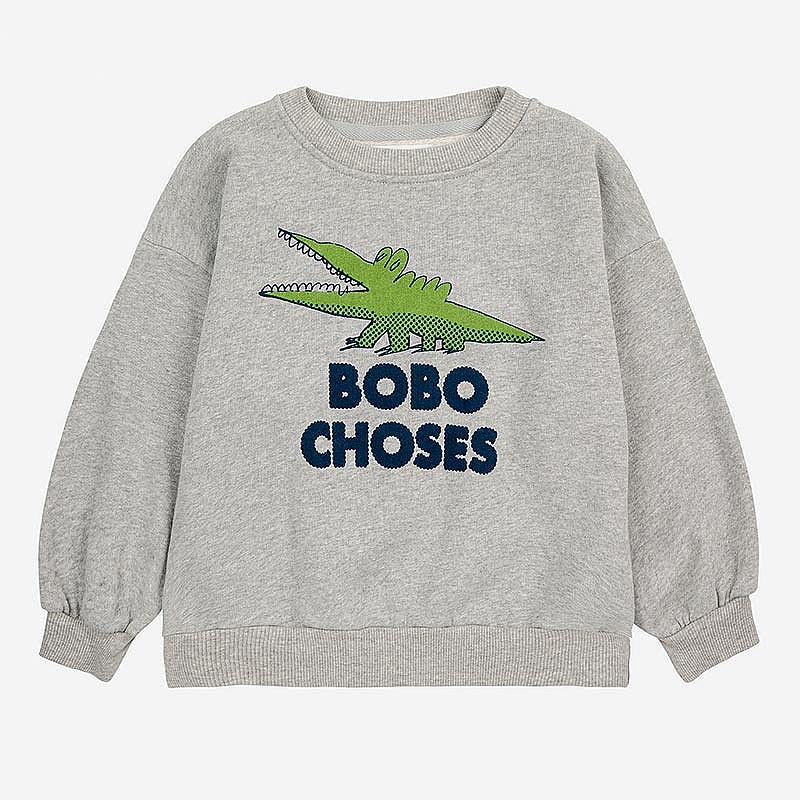 Sudadera Kid Talking Crocodile - Bobo Choses Moda BC_AC037