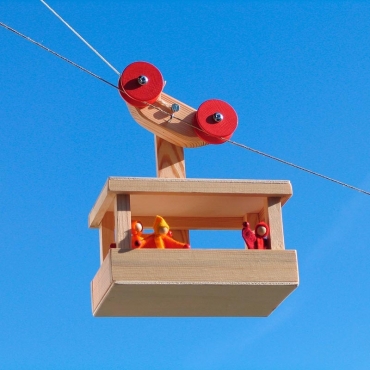 Gran Teleférico Juguete educativo y de aventura - Aúpa Organics