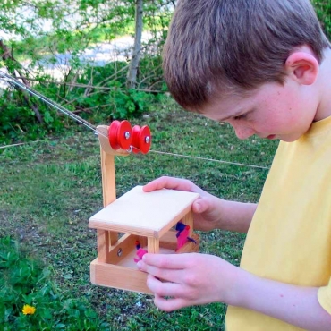 Gran Teleférico Juguete educativo y de aventura - Aúpa Organics