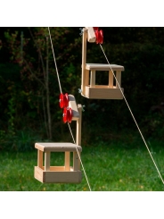 Gran Teleférico Doble Juguete educativo y de aventura - Aúpa Organics