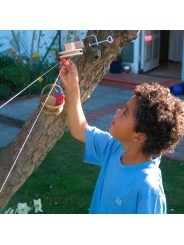 Teleférico de 2 Cestas Juguete educativo y de aventura - Aúpa Organics