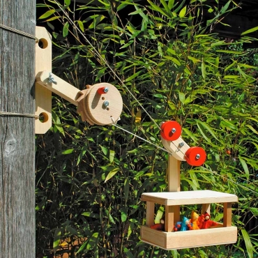 Estación y Cabrestante para Gran Teleférico de Kraul - Aúpa Organics