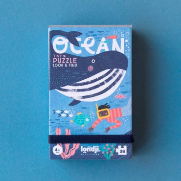 Tiny Puzzle de 36 piezas Ocean - Aúpa Organics