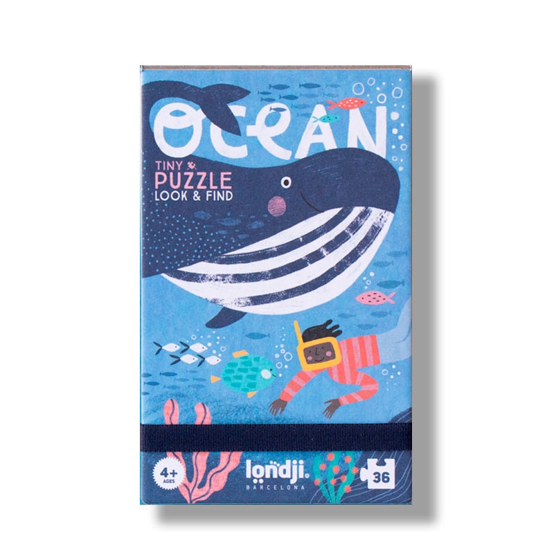 Tiny Puzzle de 36 piezas Ocean - Aúpa Organics