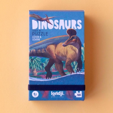 Tiny Puzzle de 50 piezas Dinosaurs - Aúpa Organics