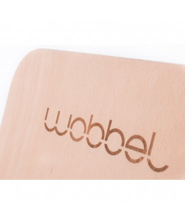 Tabla Curva Wobbel Board de Madera Natural sin Fieltro - Aúpa Organics