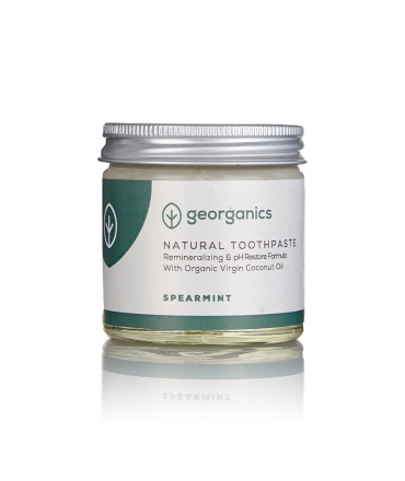 Dentífrico Remineralizante con Aceite de Coco y Hierbabuena 60ml - Georganics