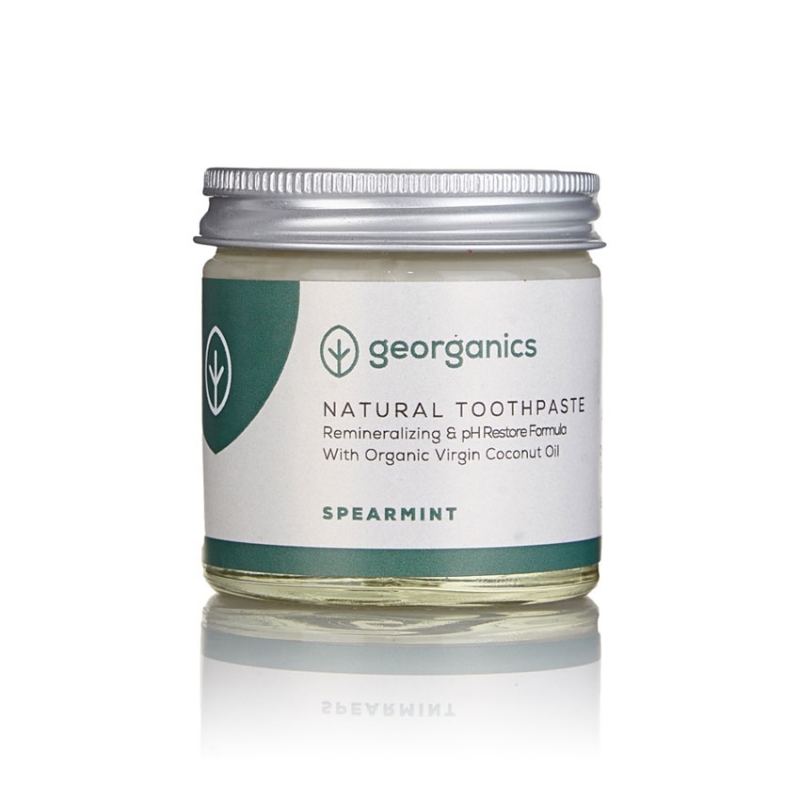 Dentífrico Remineralizante con Aceite de Coco y Hierbabuena 60ml - Georganics