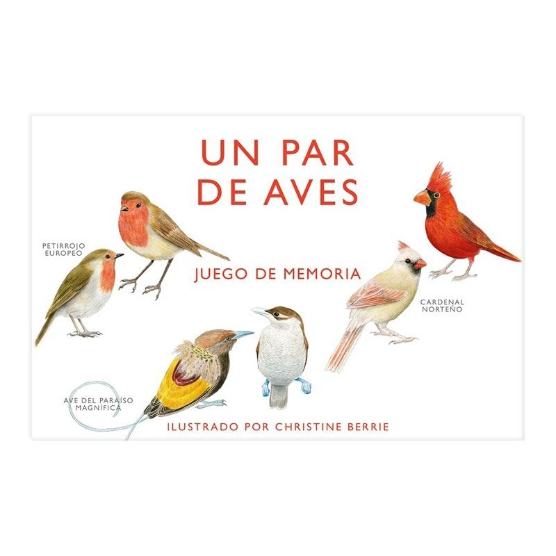 Juego de Cartas - Un par de Aves