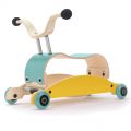 Mini Flip Correpasillos Wishbone 3en1- Blue & Yellow