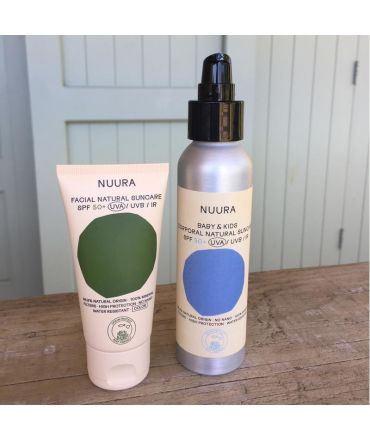 Protector Solar Ecológico Sin Plástico NUURA 50 spf - Aúpa Organics